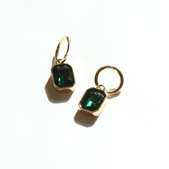 14K Gold Filled Gem Earrings - Picture 2 of 8